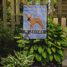 Load image into Gallery viewer, French Bulldog Welcome Garden Flag - Outdoor Decorative Yard Flag CK3647GF