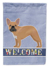 Load image into Gallery viewer, French Bulldog Welcome Garden Flag - Outdoor Decorative Yard Flag CK3647GF