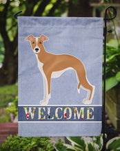 Load image into Gallery viewer, Italian Greyhound Welcome Garden Flag – Decorative Outdoor Yard Flag CK3652GF