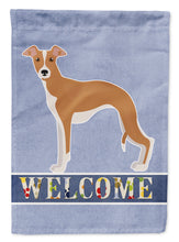 Load image into Gallery viewer, Italian Greyhound Welcome Garden Flag – Decorative Outdoor Yard Flag CK3652GF