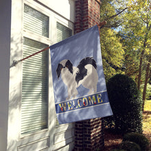 Load image into Gallery viewer, Japanese Chin Welcome Flag Canvas House Size CK3654CHF