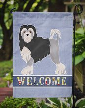 Load image into Gallery viewer, L?wchen or Little Lion Dog Welcome Garden Flag – Decorative Outdoor Yard Flag CK3662GF