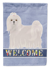 Load image into Gallery viewer, Maltese Welcome Garden Flag - Outdoor Decorative Yard Flag CK3663GF