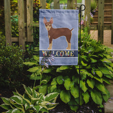 Load image into Gallery viewer, Miniature Fox Terrier Welcome Garden Flag - Outdoor Decorative Yard Flag CK3666GF
