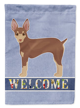 Load image into Gallery viewer, Miniature Fox Terrier Welcome Garden Flag - Outdoor Decorative Yard Flag CK3666GF