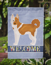 Load image into Gallery viewer, Nordic Spitz Welcome Garden Flag - Outdoor Decorative Yard Flag CK3667GF
