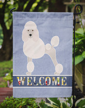 Load image into Gallery viewer, Miniature Poodle Welcome Garden Flag - Outdoor Decorative Yard Flag CK3670GF
