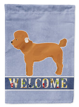 Load image into Gallery viewer, Toy Poodle Welcome Flag Canvas House Size CK3671CHF