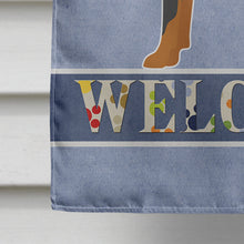 Load image into Gallery viewer, Prague Ratter Welcome Flag Canvas House Size CK3672CHF