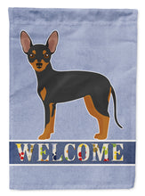 Load image into Gallery viewer, Prague Ratter Welcome Flag Canvas House Size CK3672CHF