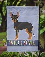 Load image into Gallery viewer, Prague Ratter Welcome Garden Flag – Decorative Outdoor Yard Flag CK3672GF