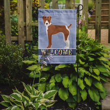 Load image into Gallery viewer, Rat Terrier Welcome Garden Flag - Outdoor Decorative Yard Flag CK3674GF