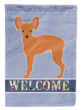 Load image into Gallery viewer, Russkiy Toy or Russian Toy Terrier Welcome Flag Canvas House Size CK3676CHF