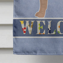 Load image into Gallery viewer, Shar Pei Welcome Flag Canvas House Size CK3677CHF