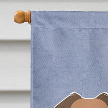 Load image into Gallery viewer, Tibetan Spaniel Welcome Flag Canvas House Size CK3680CHF