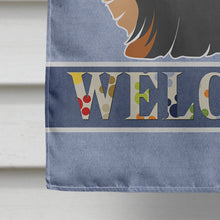 Load image into Gallery viewer, Yorkshire Terrier Welcome Flag Canvas House Size CK3682CHF