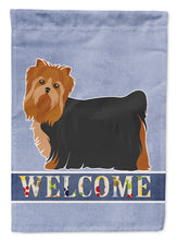Load image into Gallery viewer, Yorkshire Terrier Welcome Flag Canvas House Size CK3682CHF