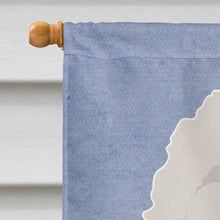 Load image into Gallery viewer, Bolognese Welcome Flag Canvas House Size CK3684CHF