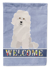 Load image into Gallery viewer, Bolognese Welcome Flag Canvas House Size CK3684CHF