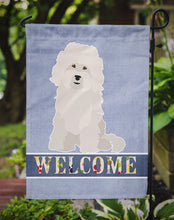 Load image into Gallery viewer, Bolognese Welcome Garden Flag – Decorative Outdoor Yard Flag CK3684GF