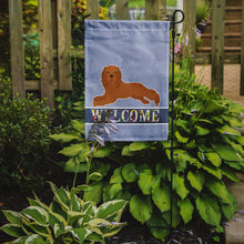 Load image into Gallery viewer, Ruby Cavalier King Charles Spaniel Welcome Garden Flag - Outdoor Decorative Yard Flag CK3687GF
