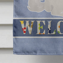 Load image into Gallery viewer, Danish Spitz Welcome Flag Canvas House Size CK3690CHF
