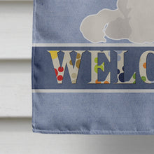Load image into Gallery viewer, Maltese #2 Welcome Flag Canvas House Size CK3693CHF
