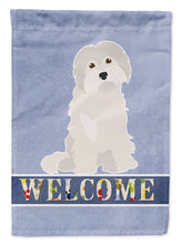 Load image into Gallery viewer, Maltese #2 Welcome Flag Canvas House Size CK3693CHF