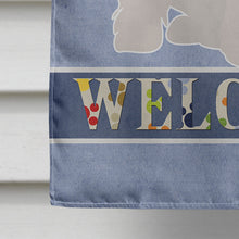 Load image into Gallery viewer, Odis Odessa Domestic Ideal Dog Welcome Flag Canvas House Size CK3696CHF