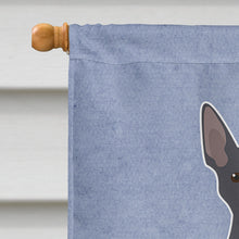 Load image into Gallery viewer, Peruvian Hairless Dog Welcome Flag Canvas House Size CK3699CHF