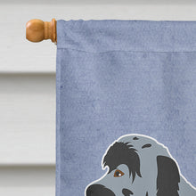 Load image into Gallery viewer, Aussiedoodle #2 Welcome Flag Canvas House Size CK3707CHF