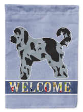 Load image into Gallery viewer, Aussiedoodle #2 Welcome Flag Canvas House Size CK3707CHF