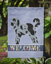 Load image into Gallery viewer, Aussiedoodle #2 Welcome Garden Flag – Decorative Outdoor Yard Flag CK3707GF