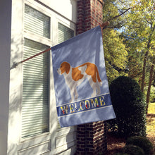 Load image into Gallery viewer, Beaglier #1 Welcome Flag Canvas House Size CK3708CHF