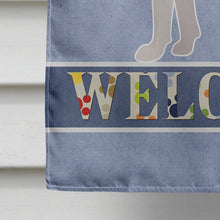 Load image into Gallery viewer, Beaglier #1 Welcome Flag Canvas House Size CK3708CHF