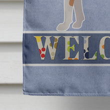 Load image into Gallery viewer, Beaglier #2 Welcome Flag Canvas House Size CK3709CHF