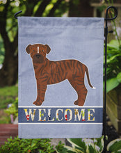 Load image into Gallery viewer, Bullboxer Welcome Garden Flag – Decorative Outdoor Yard Flag CK3715GF