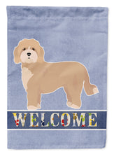 Load image into Gallery viewer, Cavachon Welcome Flag Canvas House Size CK3716CHF