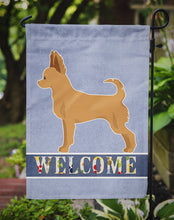 Load image into Gallery viewer, Tan Chion Welcome Garden Flag – Decorative Outdoor Yard Flag CK3720GF