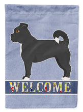 Load image into Gallery viewer, Black Chug Welcome Flag Canvas House Size CK3726CHF