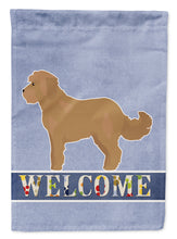 Load image into Gallery viewer, Tan Cockapoo Welcome Garden Flag – Decorative Outdoor Yard Flag CK3728GF