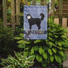 Load image into Gallery viewer, Black Cockapoo Welcome Garden Flag – Decorative Outdoor Yard Flag CK3729GF