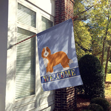 Load image into Gallery viewer, Doxiepoo #2 Welcome Flag Canvas House Size CK3733CHF