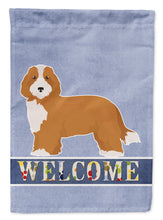 Load image into Gallery viewer, Doxiepoo #2 Welcome Flag Canvas House Size CK3733CHF
