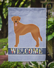 Load image into Gallery viewer, Goldador Welcome Garden Flag – Decorative Outdoor Yard Flag CK3742GF