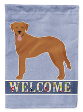 Load image into Gallery viewer, Goldador Welcome Garden Flag – Decorative Outdoor Yard Flag CK3742GF