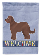 Load image into Gallery viewer, Brown Goldendoodle Welcome Flag Canvas House Size CK3744CHF