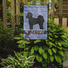 Load image into Gallery viewer, Black Mal-Shi Welcome Garden Flag - Outdoor Decorative Yard Flag CK3758GF