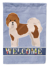 Load image into Gallery viewer, Mal-Shi Welcome Garden Flag - Outdoor Decorative Yard Flag CK3759GF