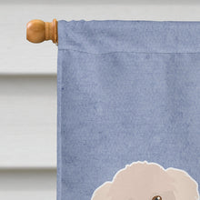 Load image into Gallery viewer, Maltipoo Welcome Flag Canvas House Size CK3760CHF